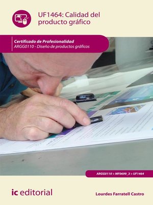 cover image of Calidad del producto gráfico. ARGG0110